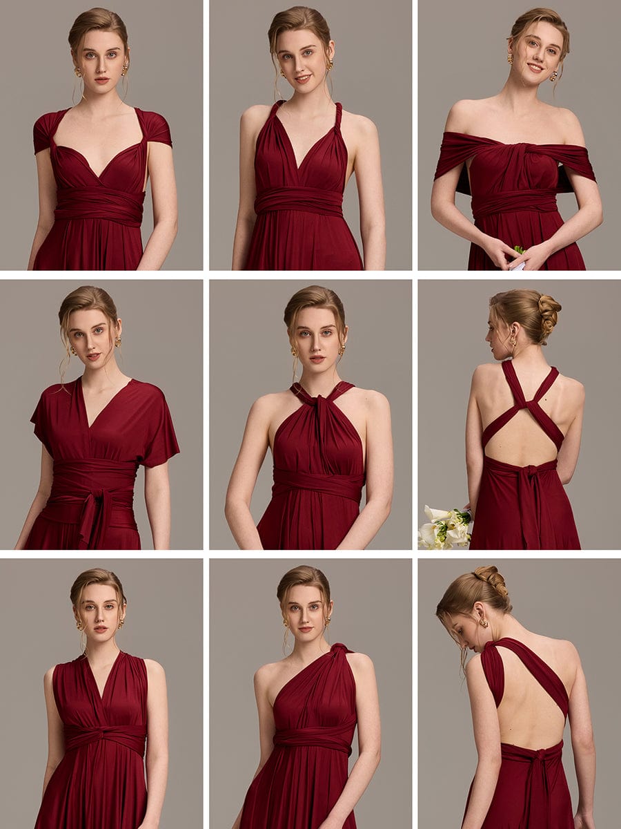 STYLES|High-Stretch Soft Versatile Convertible Bridesmaid Dress
