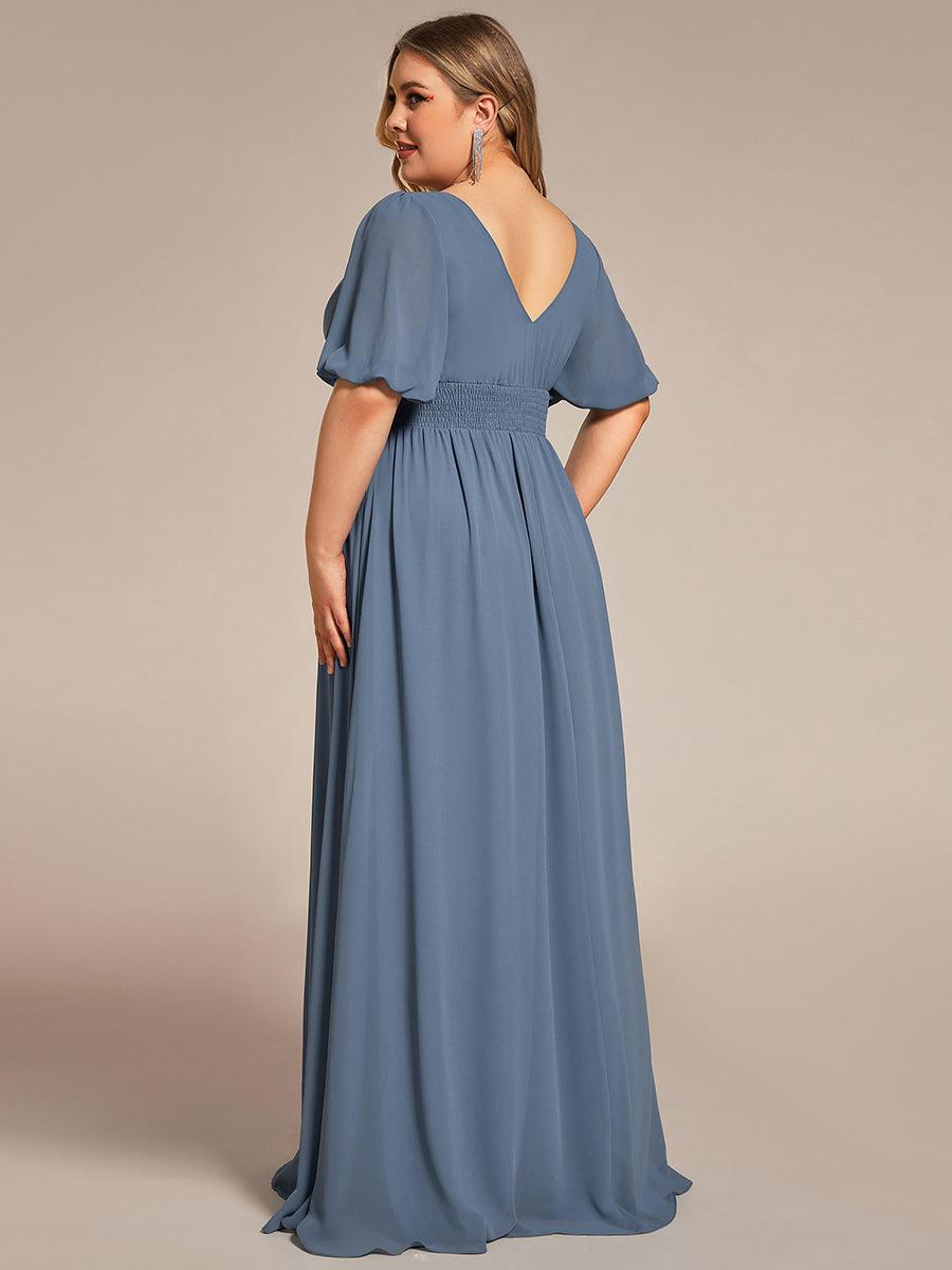 Dusty Blue Bridesmaid Gowns