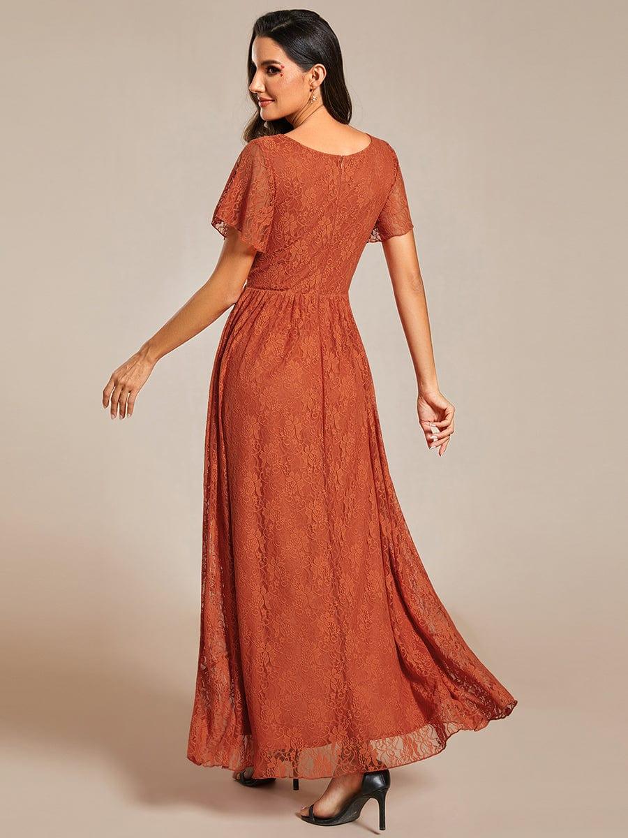 Burnt Orange Bridesmaid Gowns