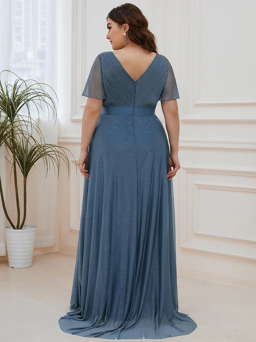 Dusty Blue Bridesmaid Gowns