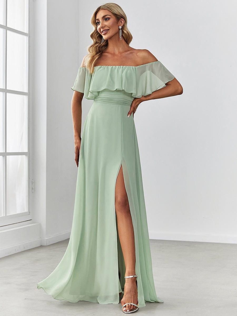 Sage Green Bridesmaid Gowns