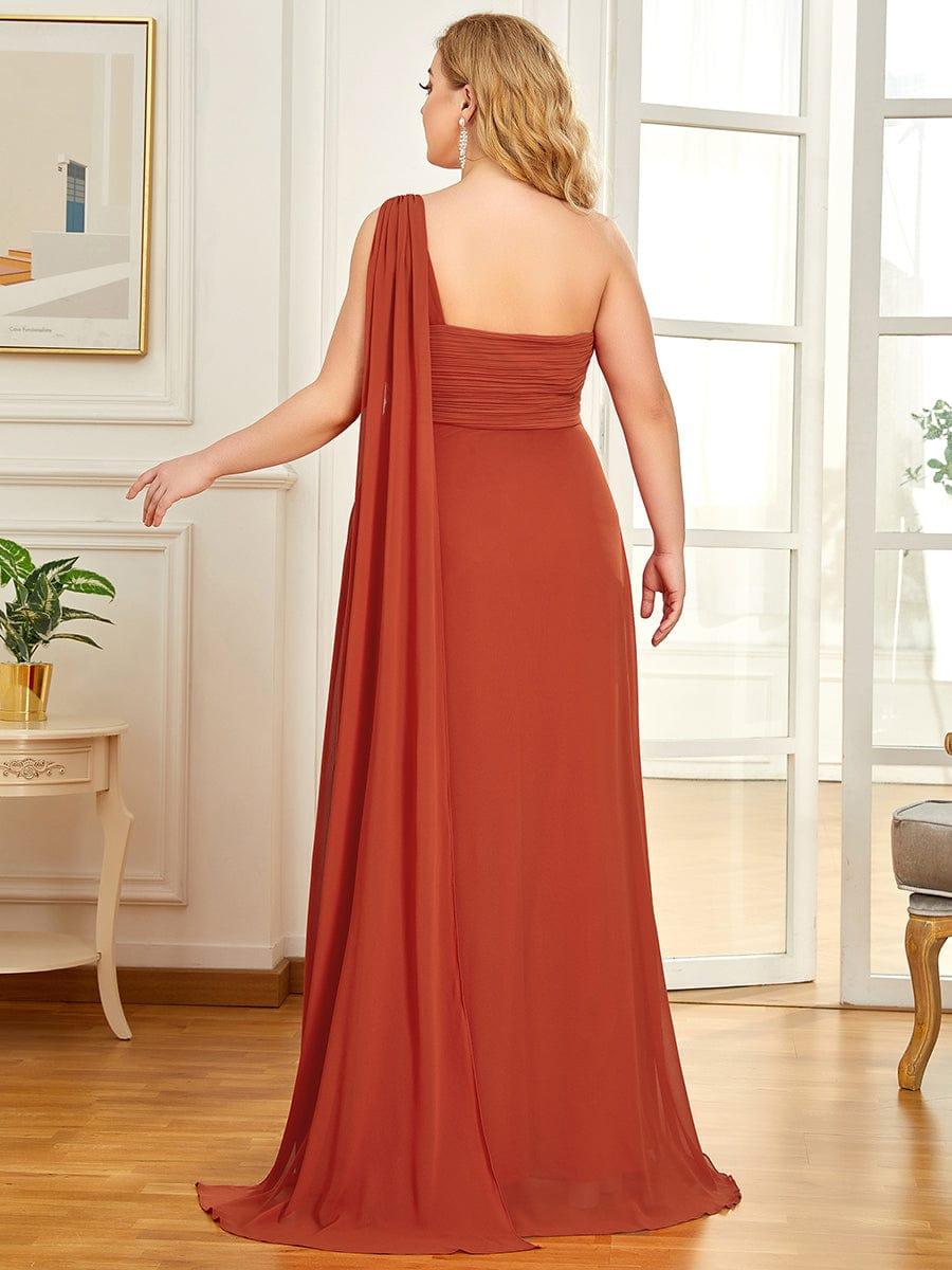 Burnt Orange Bridesmaid Gowns