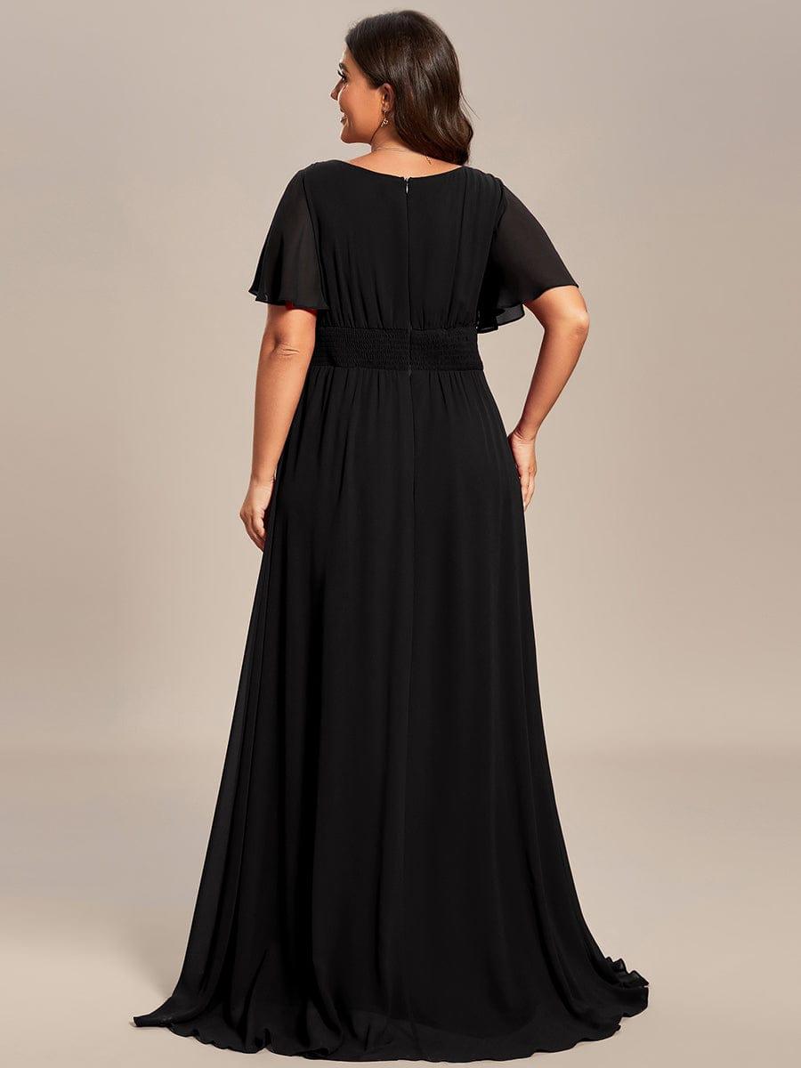 KIMORA|Simple Chiffon Pleated A-Line Bridesmaid Dress