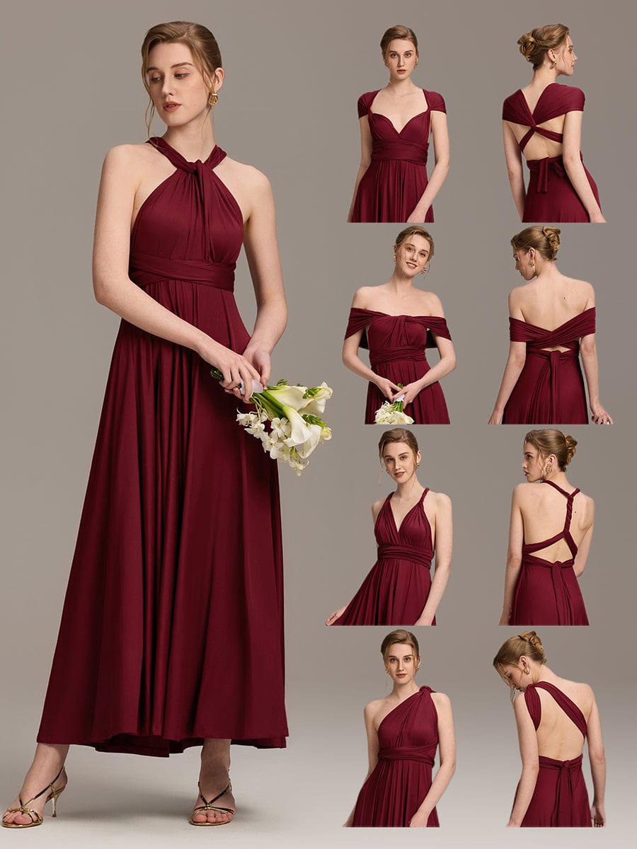 STYLES|High-Stretch Soft Versatile Convertible Bridesmaid Dress