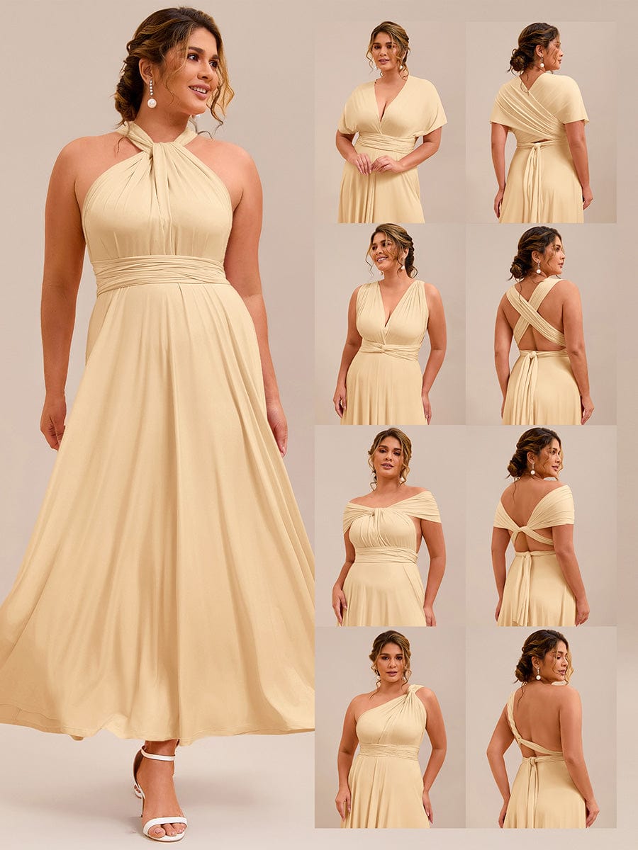 STYLES|High-Stretch Soft Versatile Convertible Bridesmaid Dress