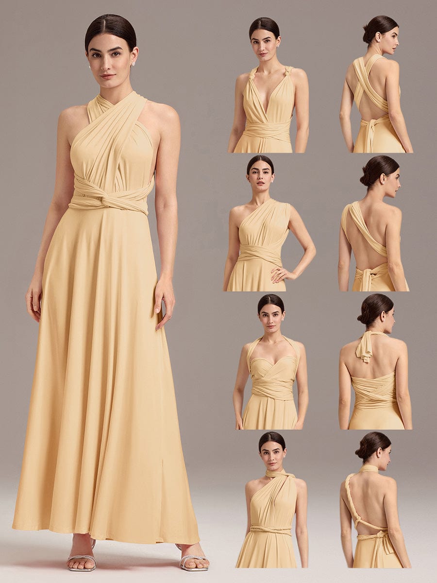 STYLES|High-Stretch Soft Versatile Convertible Bridesmaid Dress