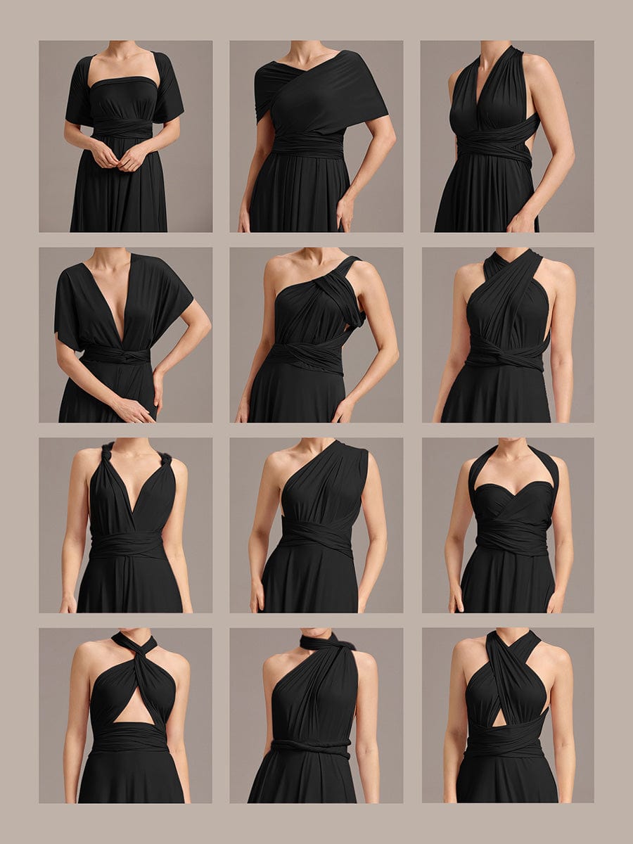 STYLES|High-Stretch Soft Versatile Convertible Bridesmaid Dress