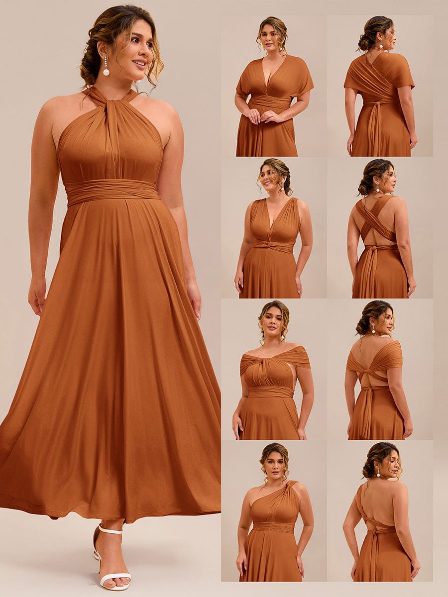 STYLES|High-Stretch Soft Versatile Convertible Bridesmaid Dress