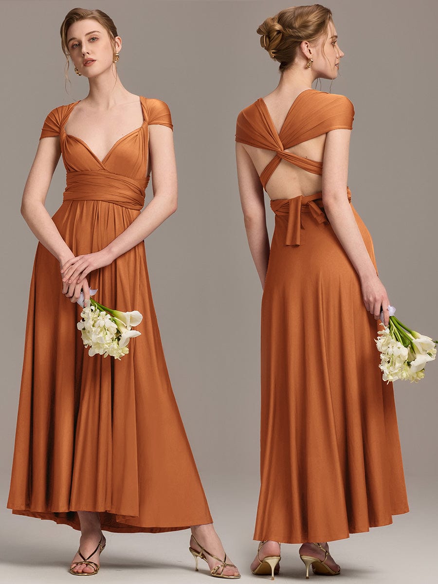 STYLES|High-Stretch Soft Versatile Convertible Bridesmaid Dress