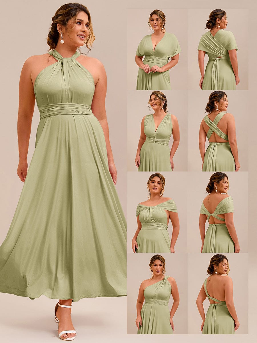 STYLES|High-Stretch Soft Versatile Convertible Bridesmaid Dress