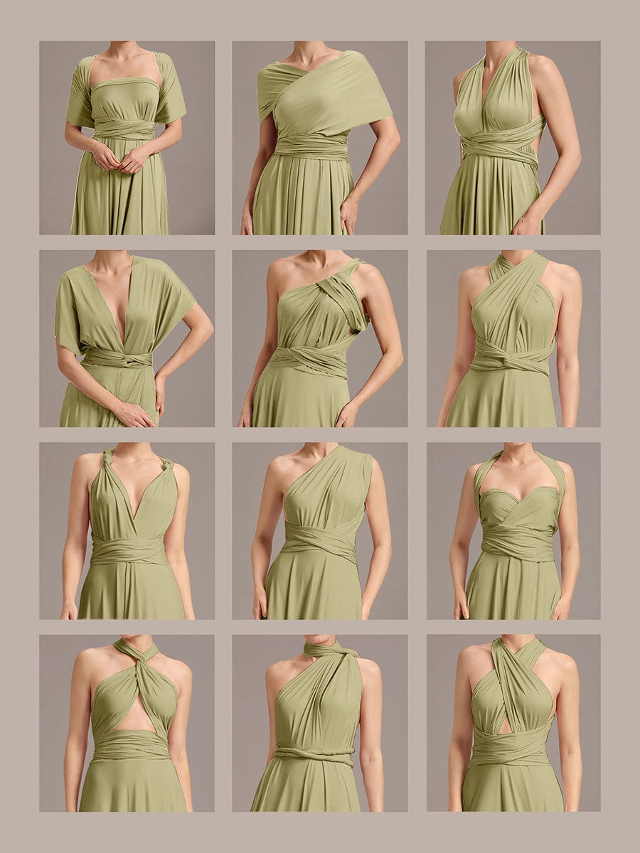 STYLES|High-Stretch Soft Versatile Convertible Bridesmaid Dress