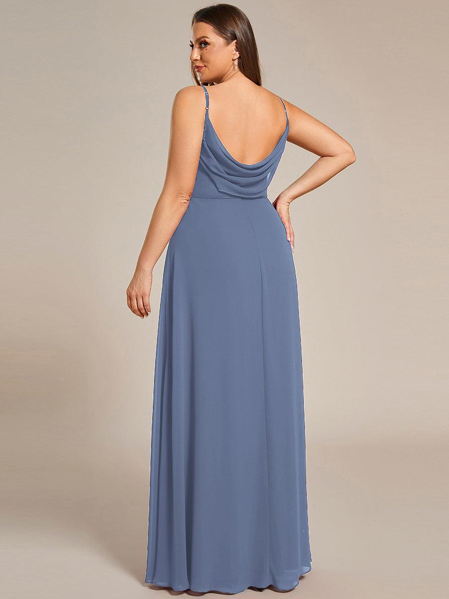 Dusty Blue Bridesmaid Gowns