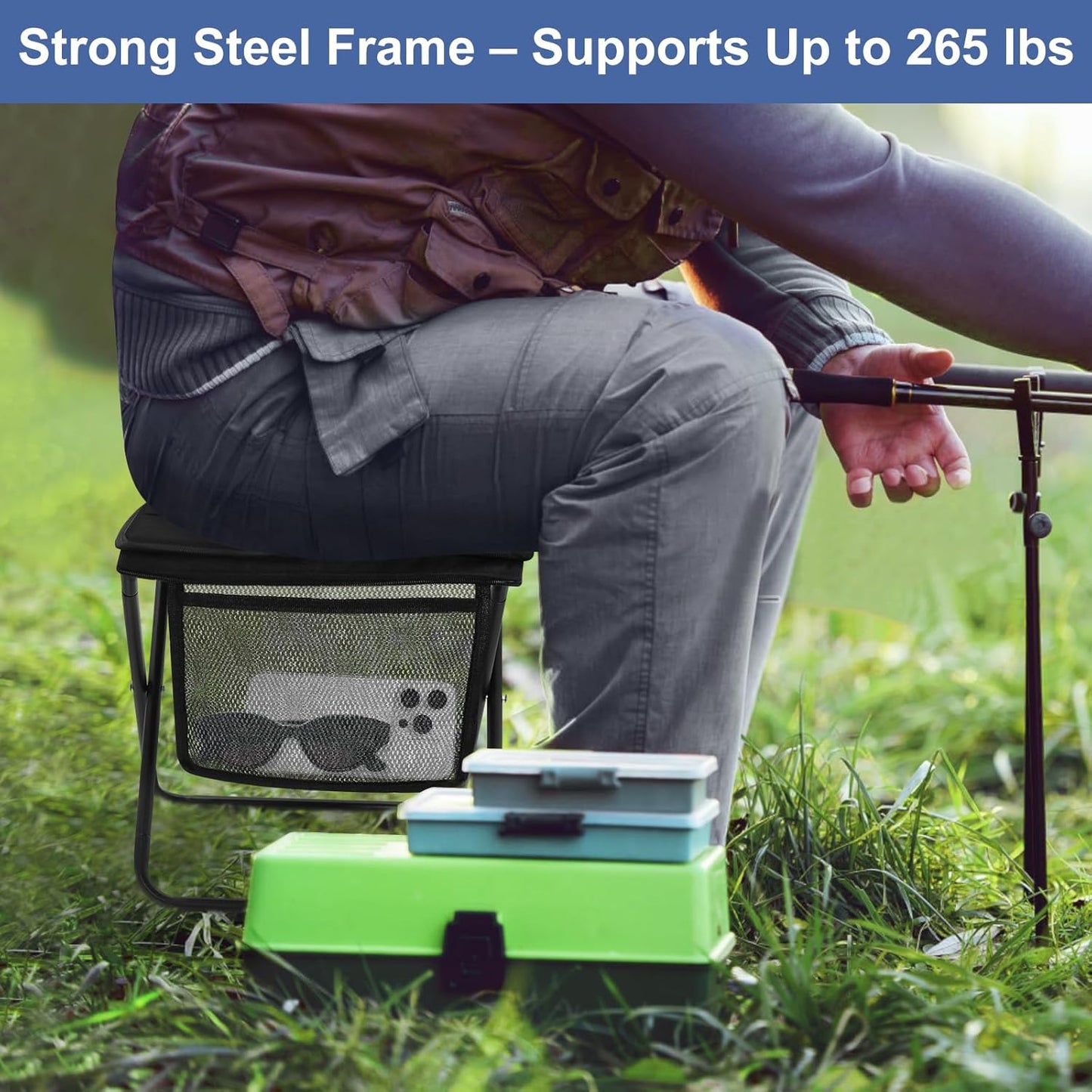 🔥Limited Time 49% Off✨Portable Folding Camping Stool