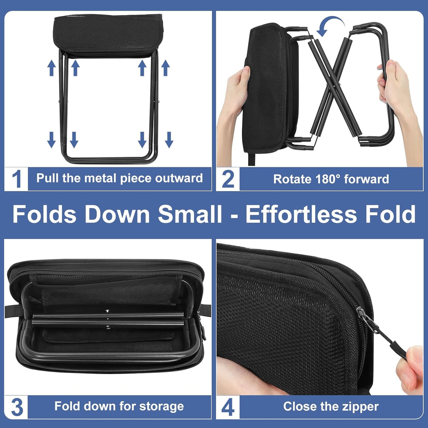 🔥Limited Time 49% Off✨Portable Folding Camping Stool