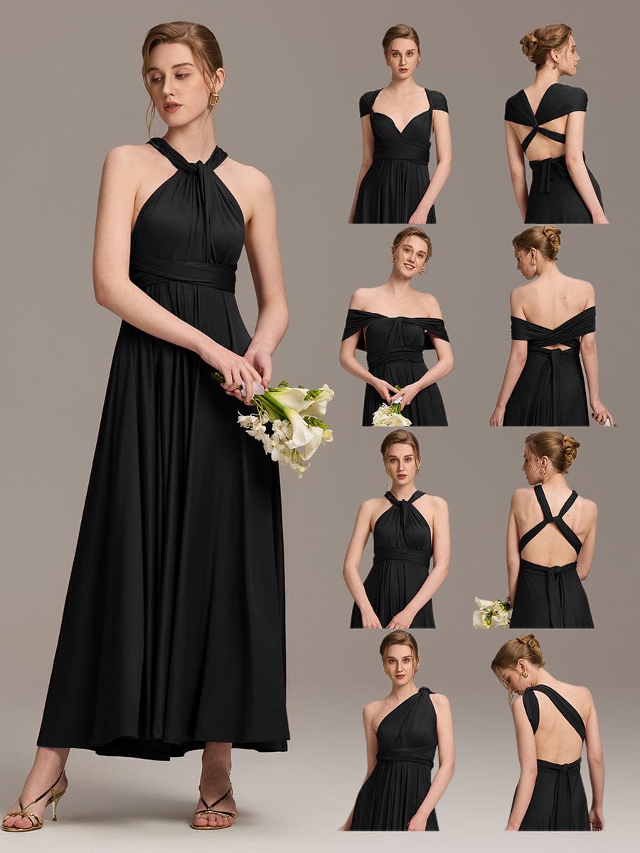 STYLES|High-Stretch Soft Versatile Convertible Bridesmaid Dress