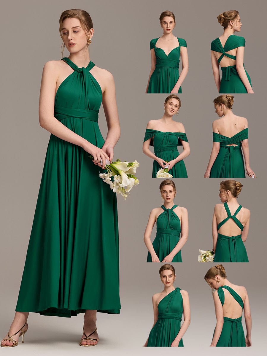 STYLES|High-Stretch Soft Versatile Convertible Bridesmaid Dress