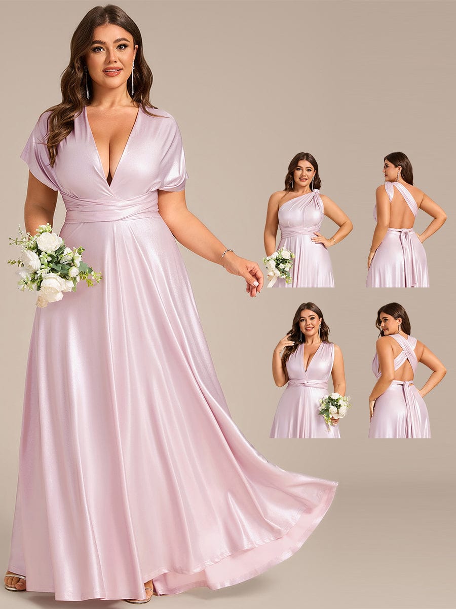 STYLES|High-Stretch Soft Versatile Convertible Bridesmaid Dress