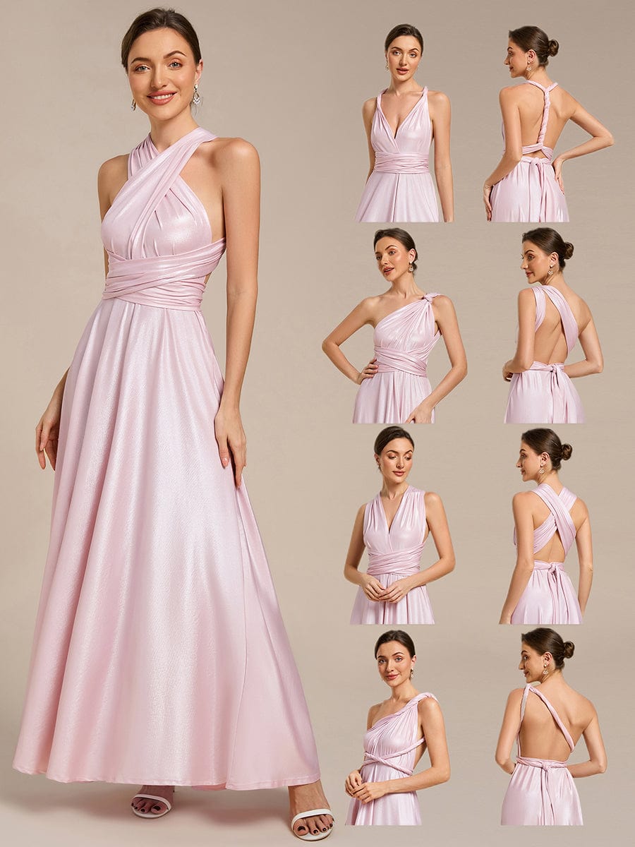 STYLES|High-Stretch Soft Versatile Convertible Bridesmaid Dress