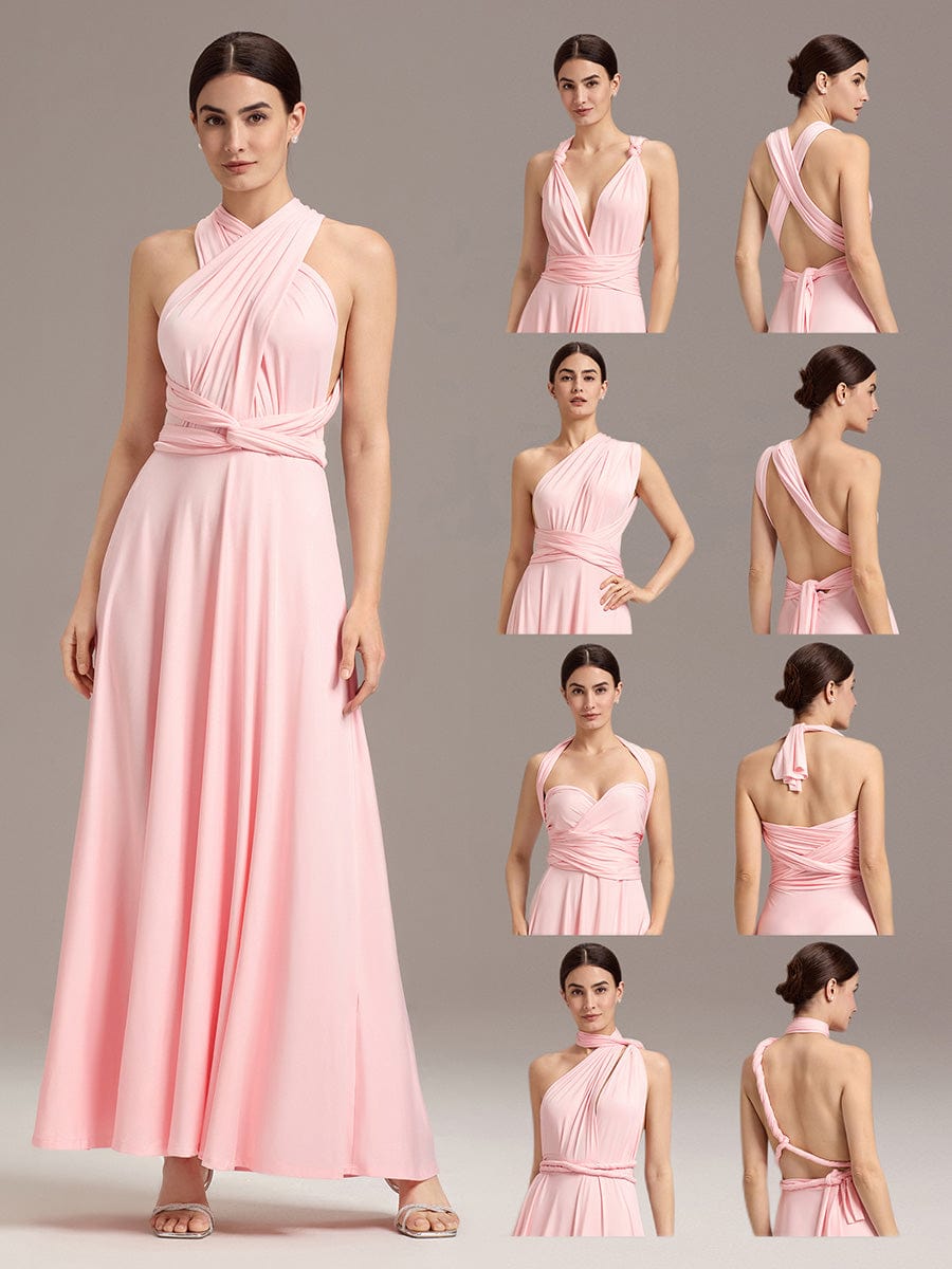STYLES|High-Stretch Soft Versatile Convertible Bridesmaid Dress