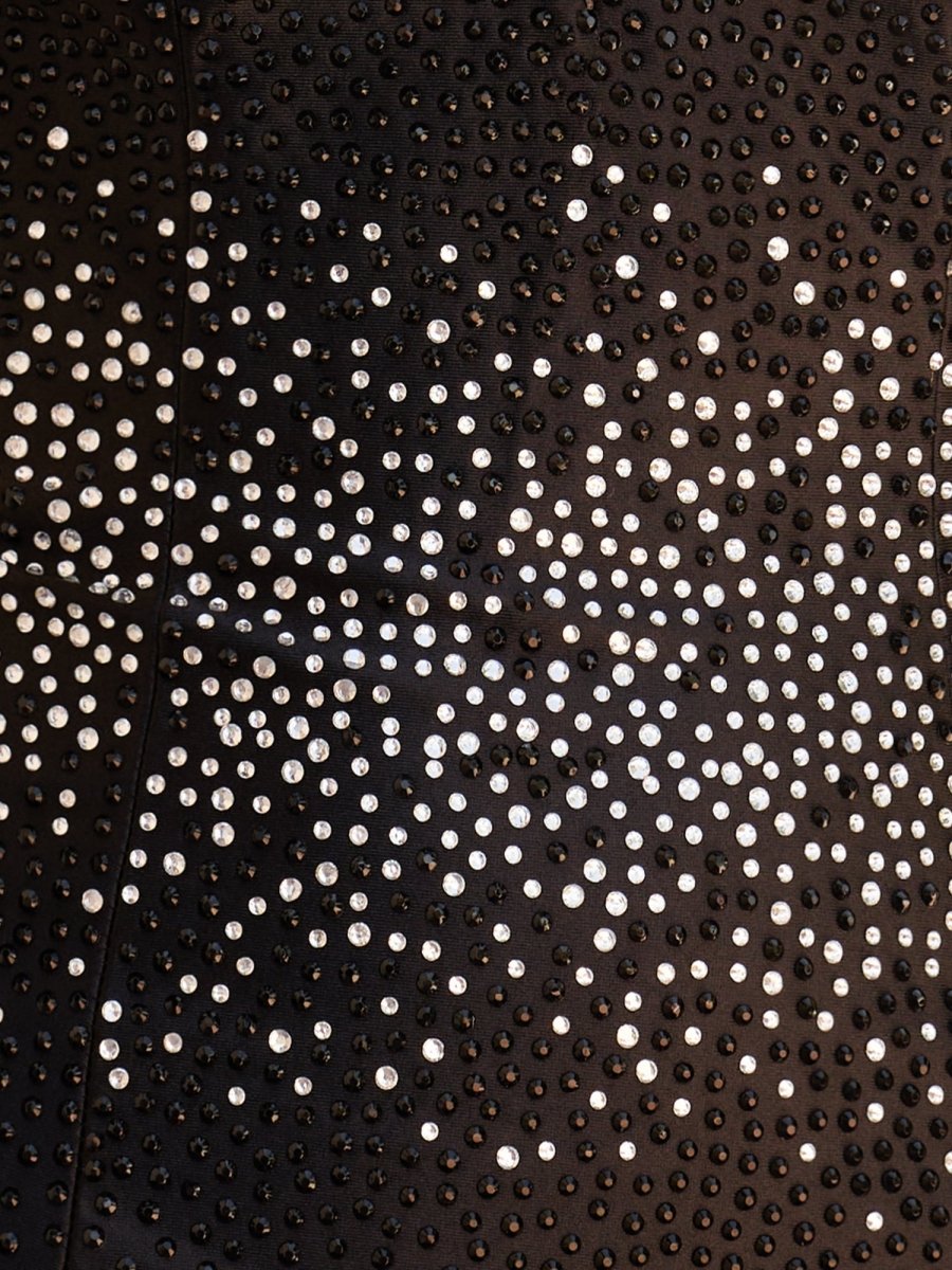 Jolene |Sheath Beaded Satin Homecoming Dress with Side Slit