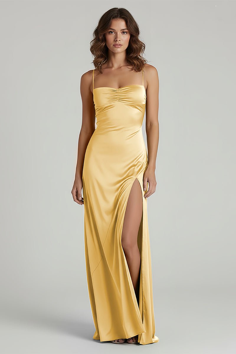 Kitri | Sweetheart Long Sheath Prom Dress With Split