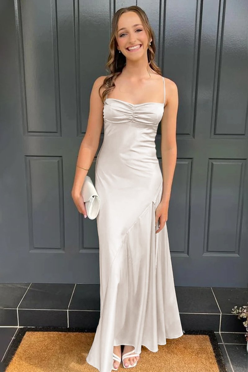 Kitri | Sweetheart Long Sheath Prom Dress With Split