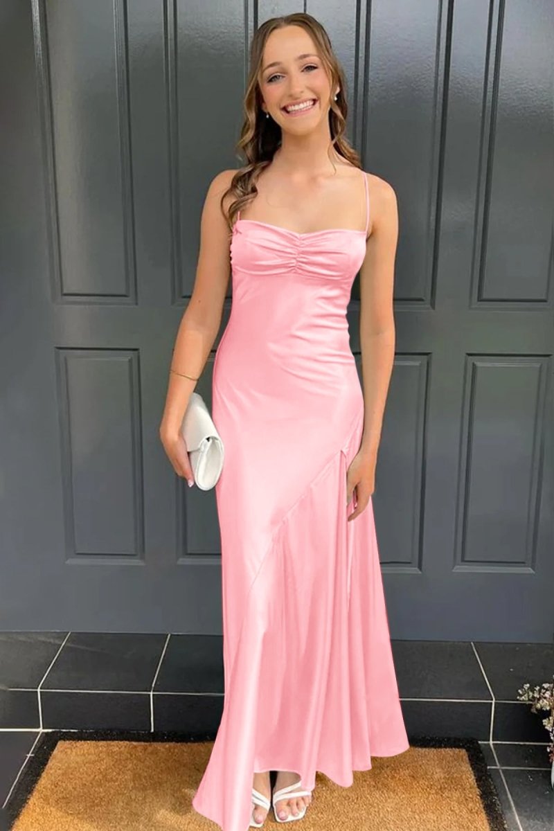 Kitri | Sweetheart Long Sheath Prom Dress With Split