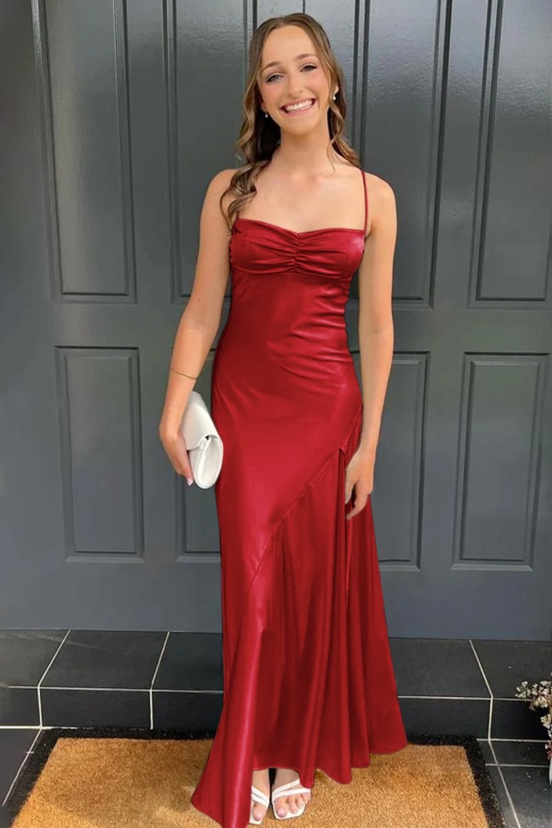 Kitri | Sweetheart Long Sheath Prom Dress With Split