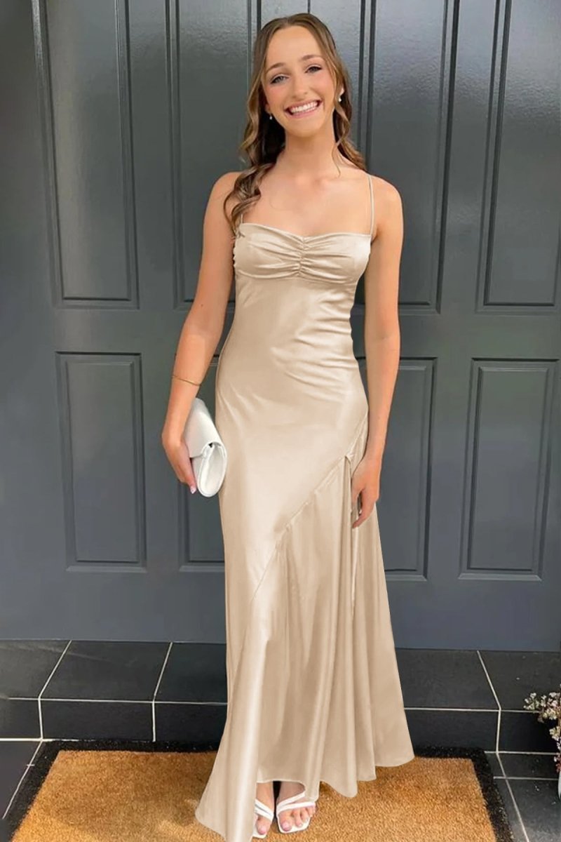 Kitri | Sweetheart Long Sheath Prom Dress With Split